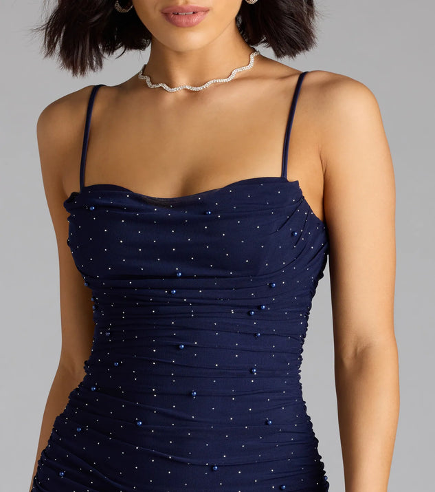 【最終値下げ】Penny pearl Mini dress So Much Class Faux Pearl Mini Dress | Windsor