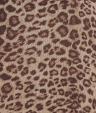Bring high-impact style to your nightlife in the Walk On The Wild Side Leopard Mesh Mini Dress, a bold brown club dress made for dancing, parties, and unforgettable nights.