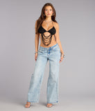 Festival Headliner Beaded Triangle Bralette