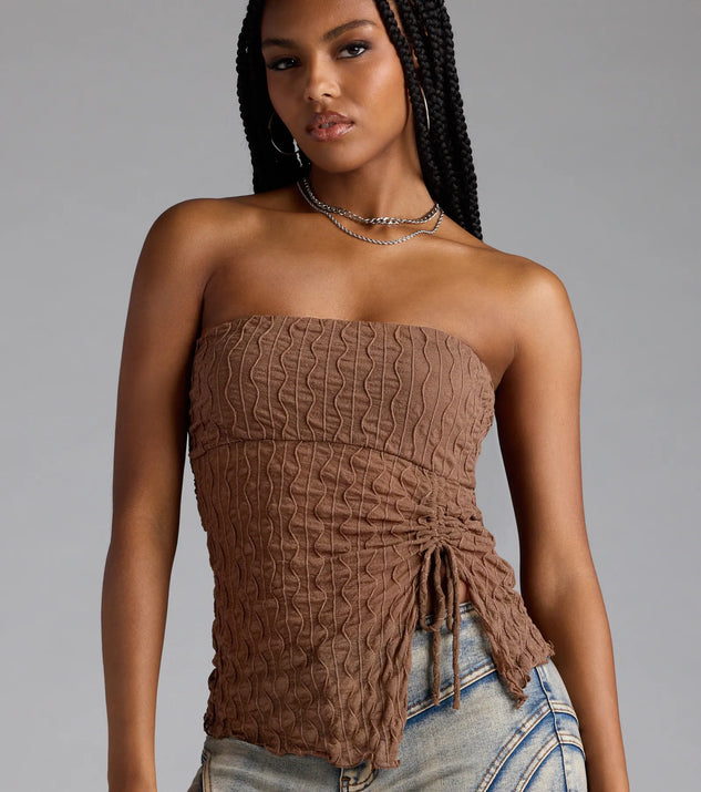 Trendy Era Sheer Mesh Tube Top | Windsor