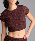 Good At Being Bad Lace Crop Top