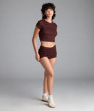 Good At Being Bad Lace Crop Top