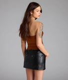 Alluring Muse Cutout Tube Top