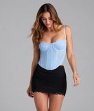Total Bombshell Lace Corset Top