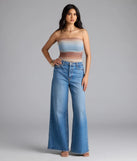 Artsy Allure Abstract Print Mesh Tube Top