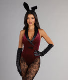Velvet After Dark Bunny Bodysuit