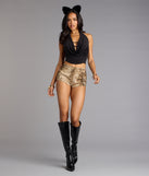 Weekend Crush Cowl Neck Crop Top