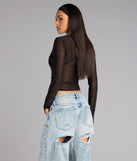 Cool Intentions Lace-Up Top