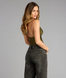 Trendy women’s tops, like the Serving Vibes Halter Crop Top, bring effortless style for fall layering, lounging, or going out.