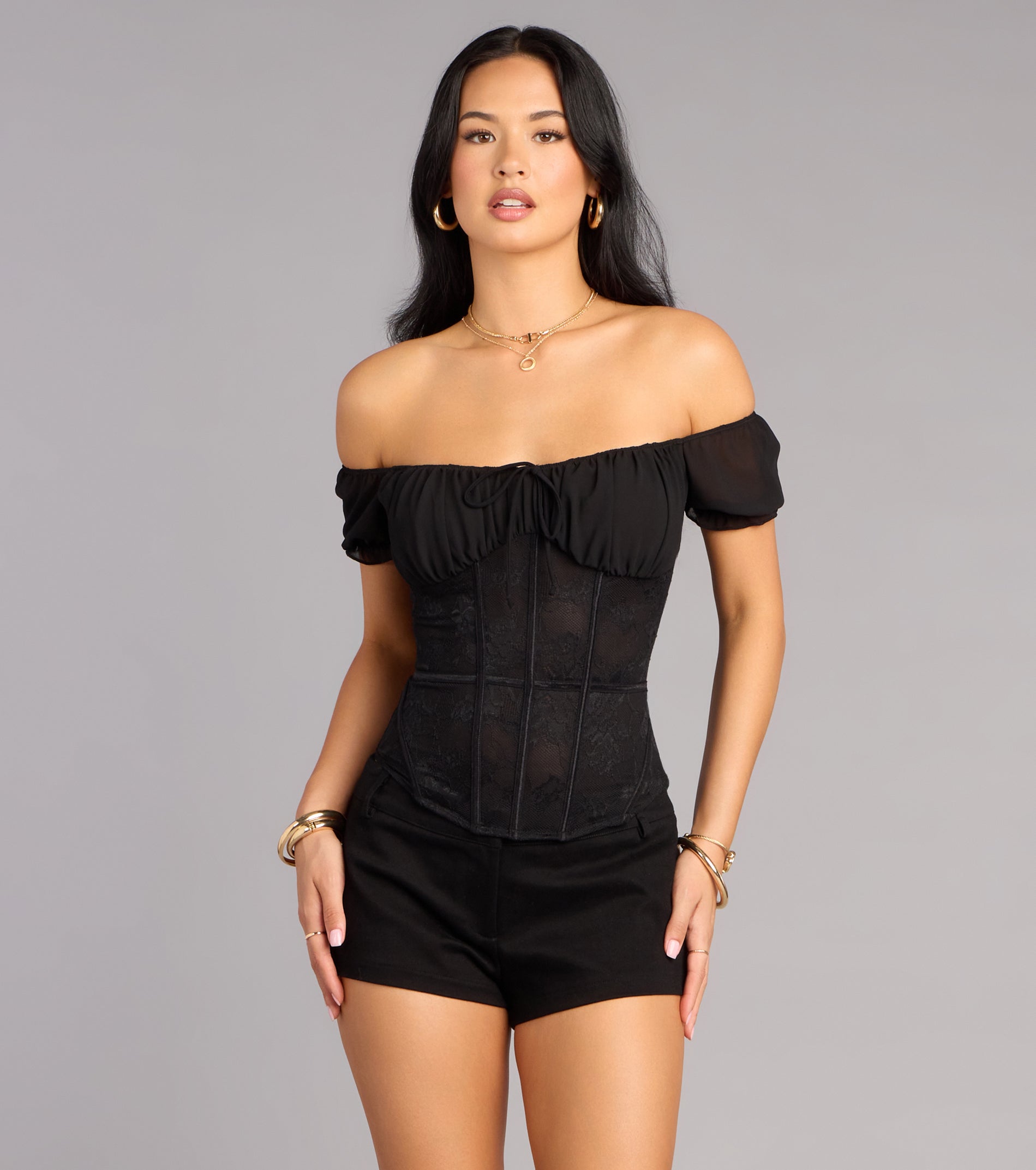 Date Night Defined Bustier Top | Windsor