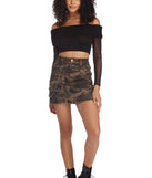Off With The Mesh Crop Top