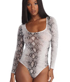 Snake It Or Leave It Bodysuit