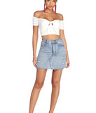 Tied And Sweet Crop Top