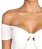 Tied And Sweet Crop Top
