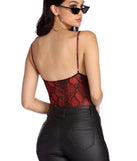 Sexy Snake Print Mesh Bodysuit