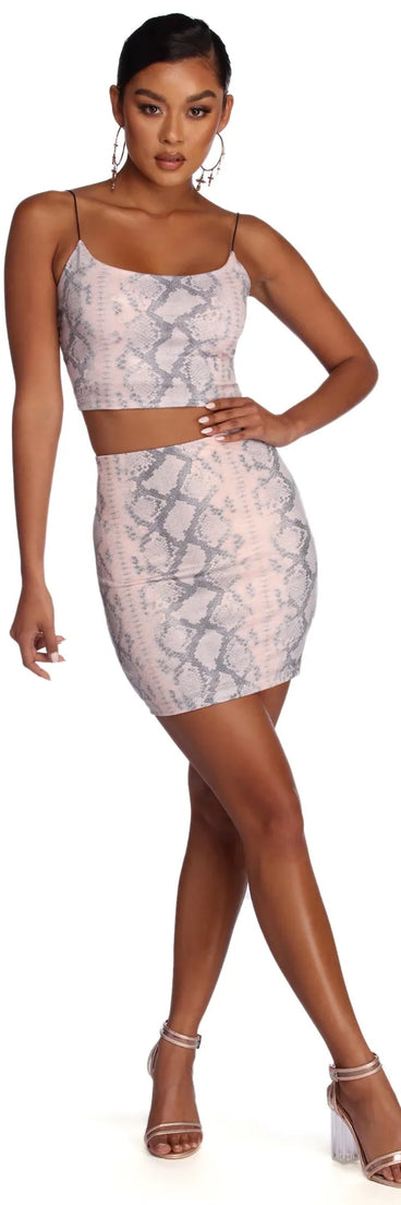 Hypnotize Me Crop Top