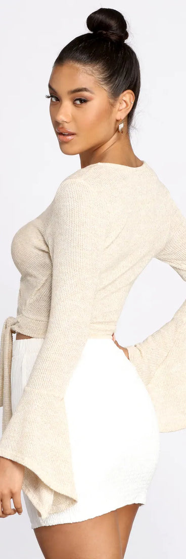 Belted Bell Beauty Top
