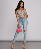 Hypnotize Me Crop Top