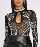 Pearls On Pearls Sheer Bodysuit
