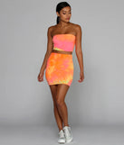 Totally Tie Dye Tube Top