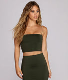 Simple Pleasures Spaghetti Strap Top