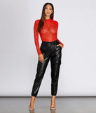 Flame On Heat Stone Bodysuit