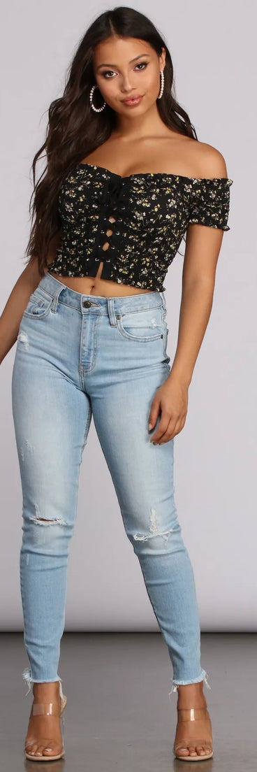 Floral Daze Crop Top