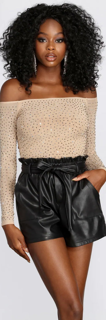 Set The Spark Heat Stone Crop Top