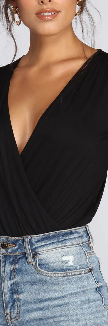 Power Puff Sleeve Bodysuit