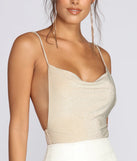 Light It Up Lurex Bodysuit