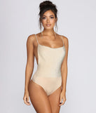 Light It Up Lurex Bodysuit