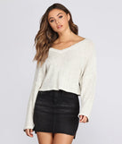 Keep It Raw Edge Sweater