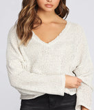 Keep It Raw Edge Sweater