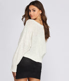 Keep It Raw Edge Sweater
