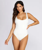 Square Neck Tank Bodysuit