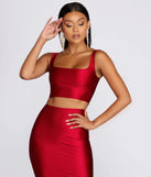 Worst Behavior Crop Top