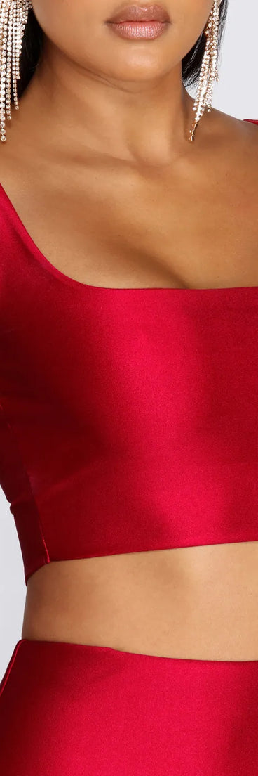 Worst Behavior Crop Top