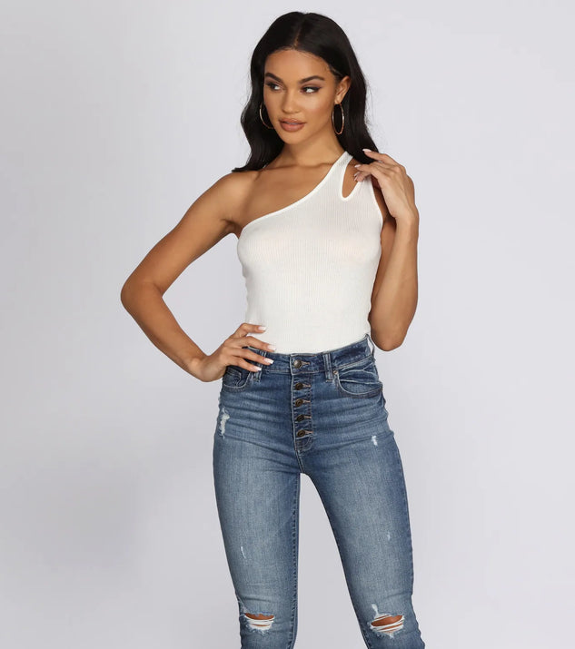 Twice As Nice Ribbed Bodysuit