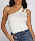 Twice As Nice Ribbed Bodysuit
