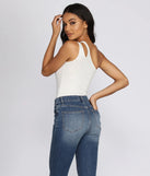 Twice As Nice Ribbed Bodysuit
