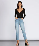 Simply Stylish Wrap Front Top