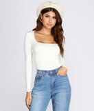 Basic Babe Scoop Top