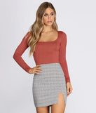 Basic Babe Scoop Top