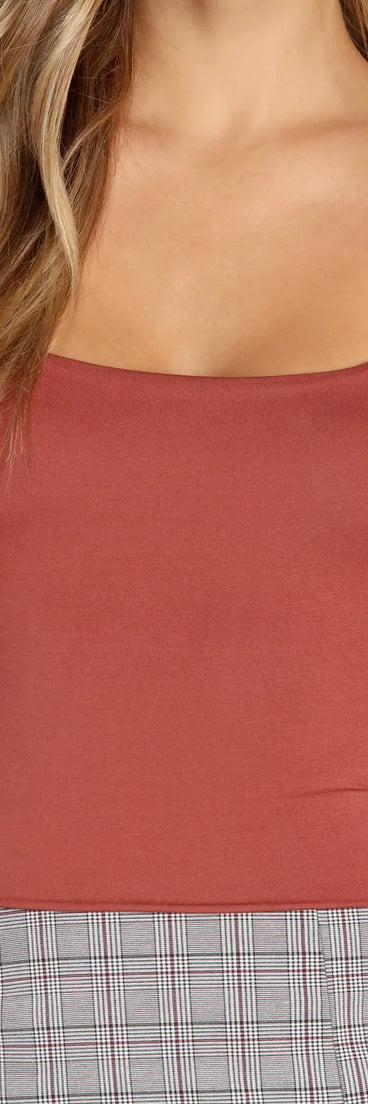 Basic Babe Scoop Top