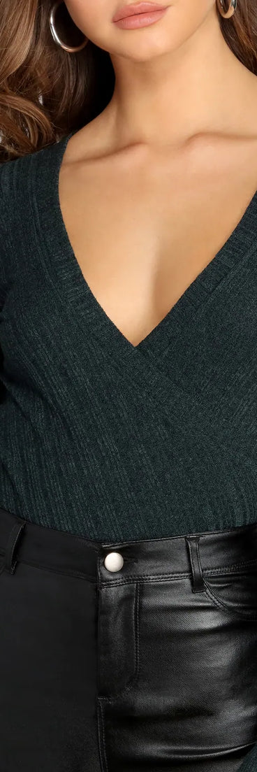 Chill For A Bit Knit Bodysuit