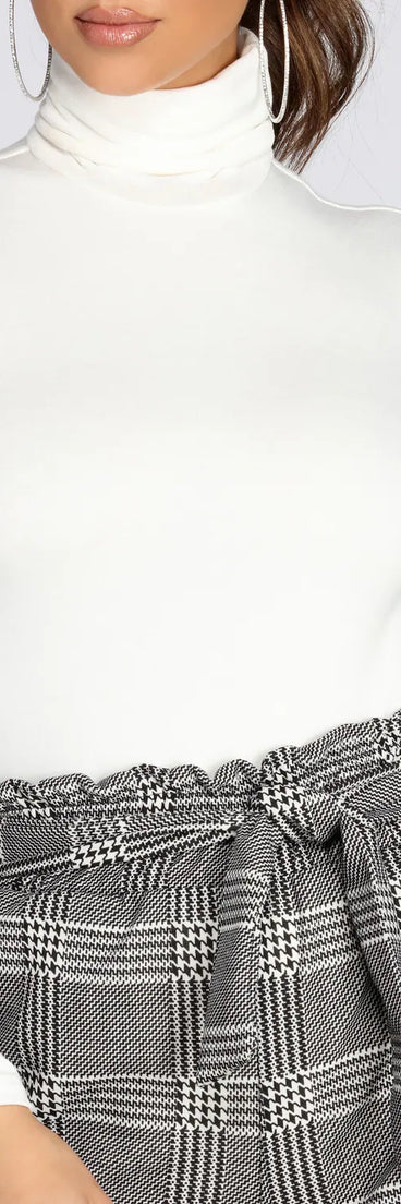 Soft Turtleneck Bodysuit