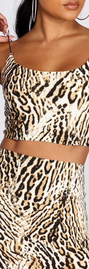 Feeling Wild Crop Top