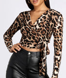 Wrapped In Fierce Style Top