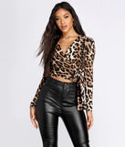 Wrapped In Fierce Style Top