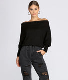 Comfy Chic Ribbed Knit Top